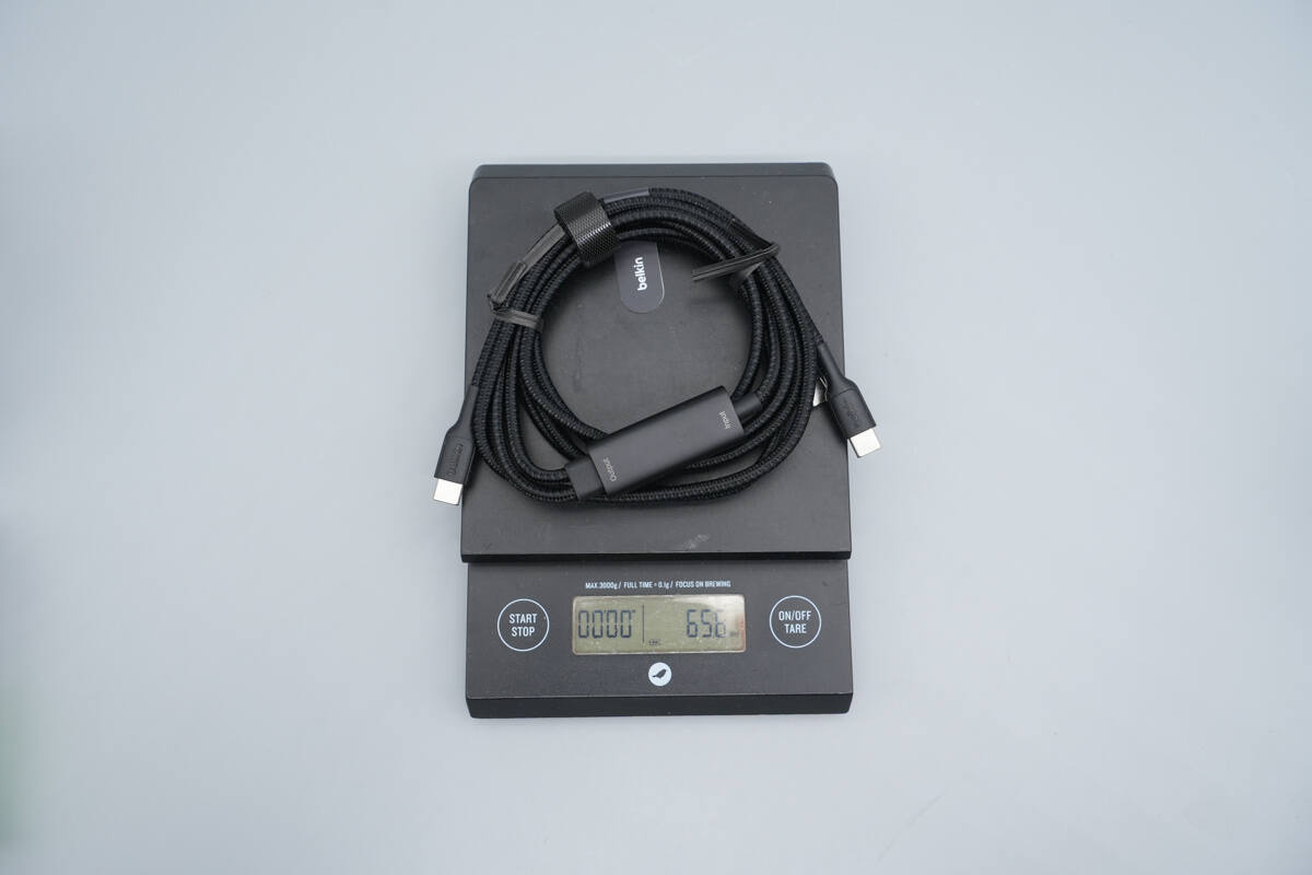 Teardown of Belkin BoostCharge Pro 140W Braided USB-C to Dual USB-C Cable (CAC004)-Chargerlab