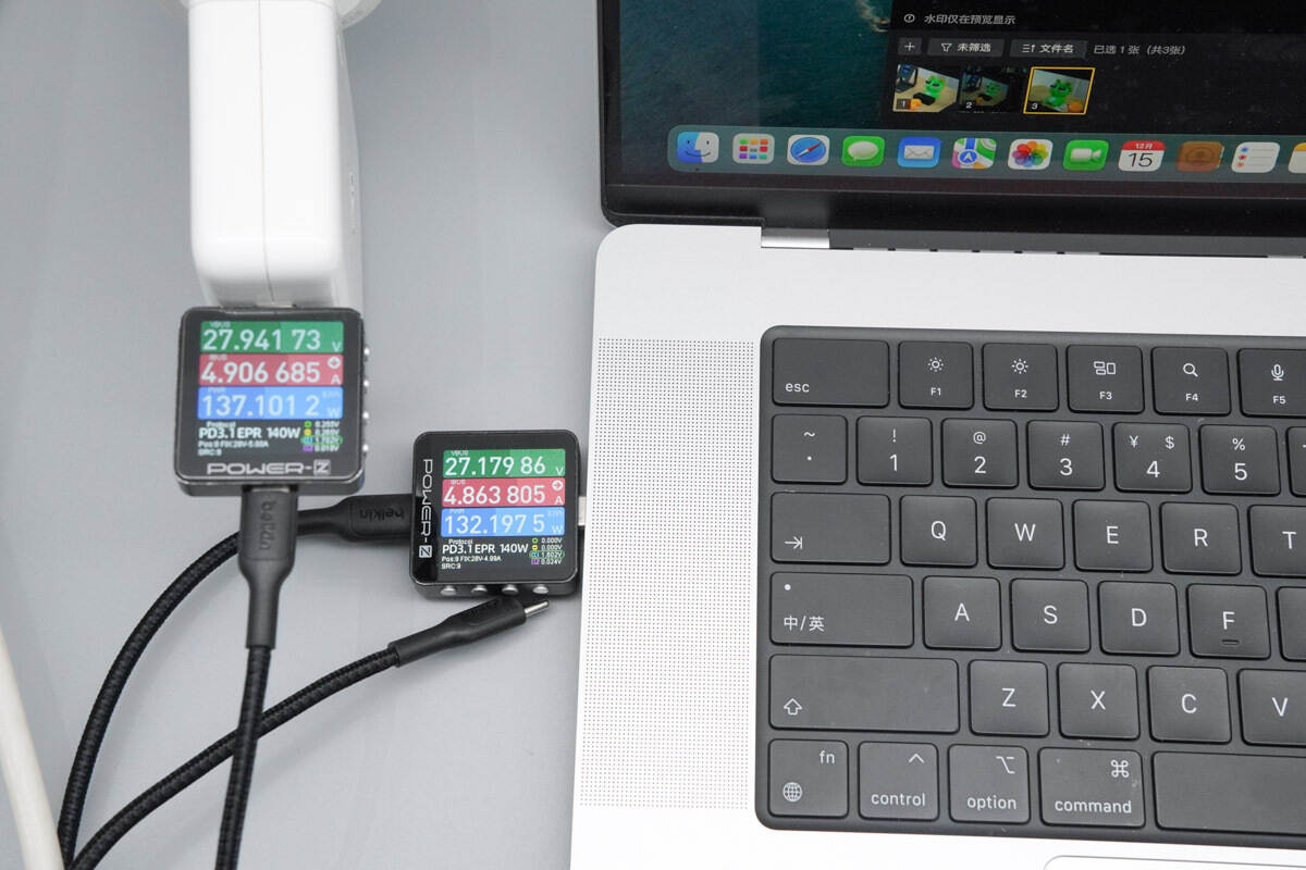 Teardown of Belkin BoostCharge Pro 140W Braided USB-C to Dual USB-C Cable (CAC004)-Chargerlab