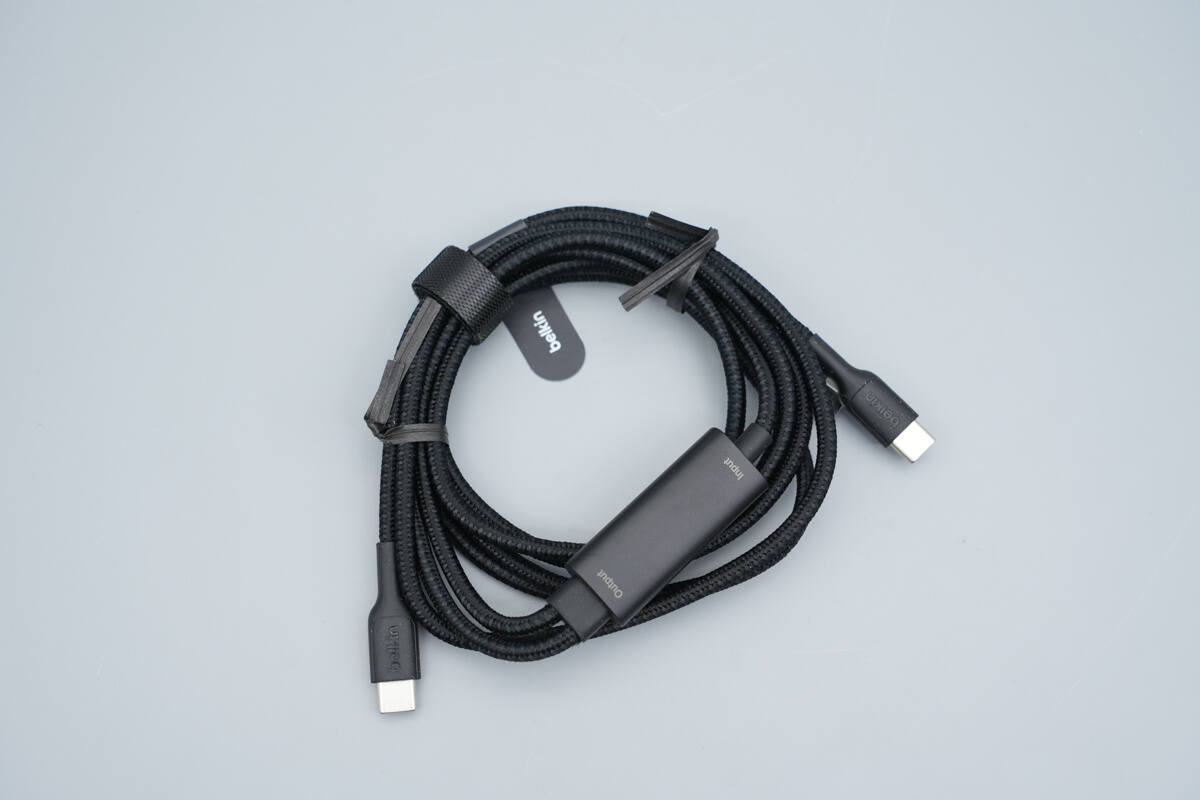Teardown of Belkin BoostCharge Pro 140W Braided USB-C to Dual USB-C Cable (CAC004)-Chargerlab