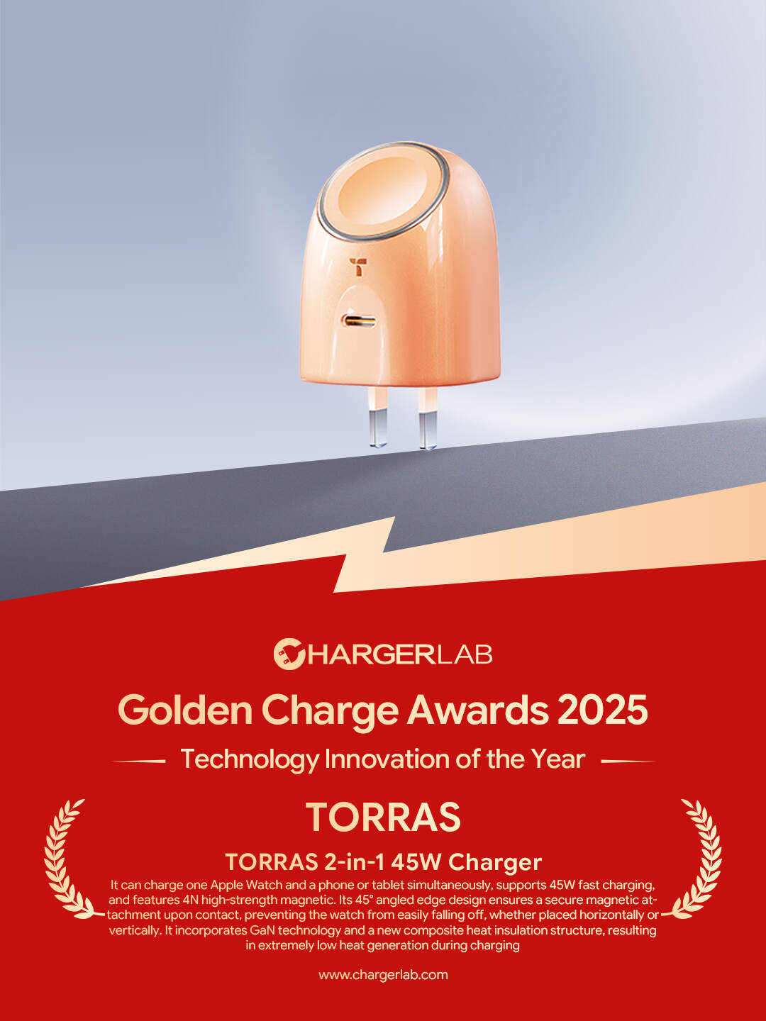 Golden Charge Awards 2025 Announced: 17 Products Win the Technology Innovation Award-Chargerlab