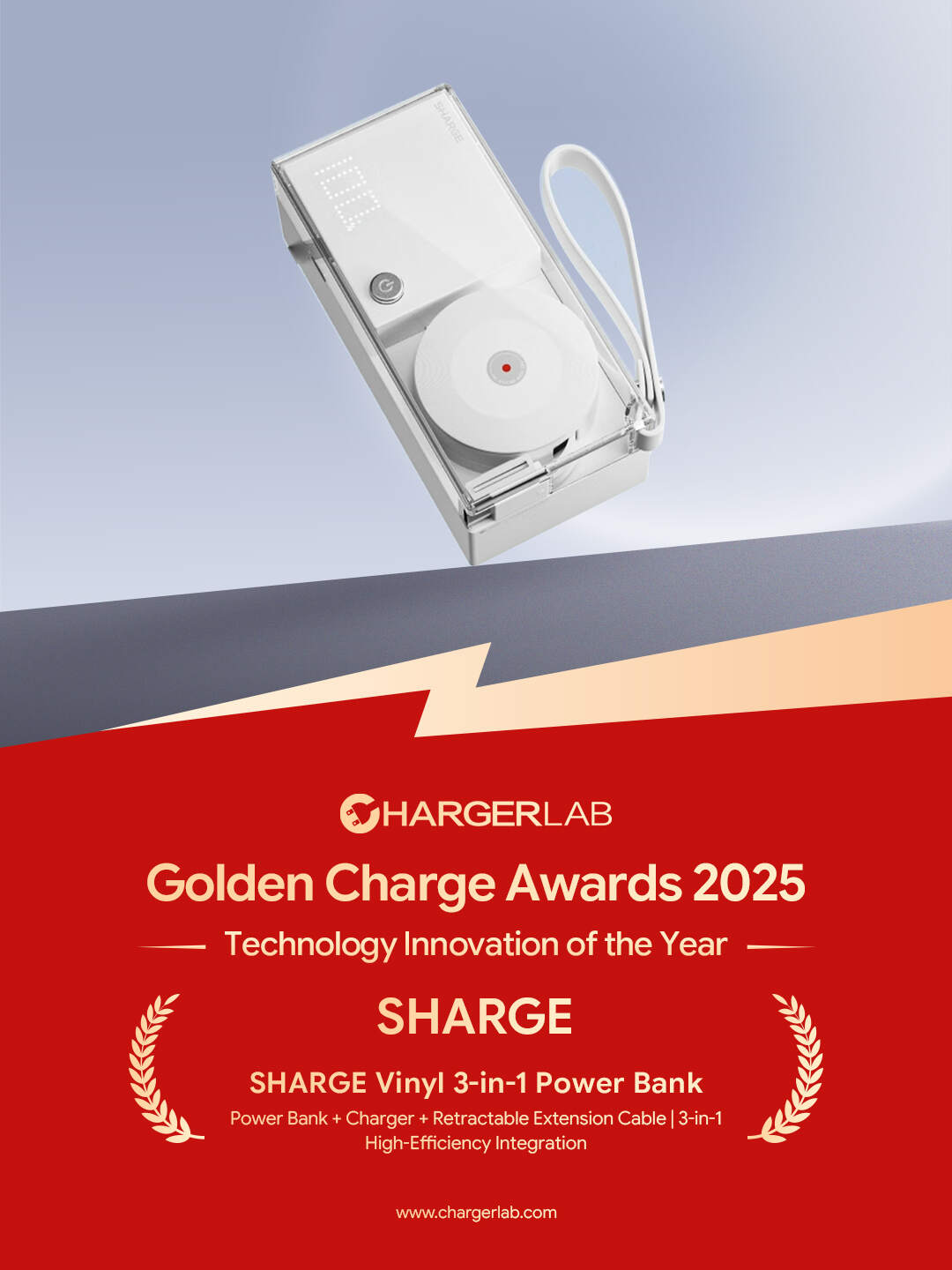 Golden Charge Awards 2025 Announced: 17 Products Win the Technology Innovation Award-Chargerlab