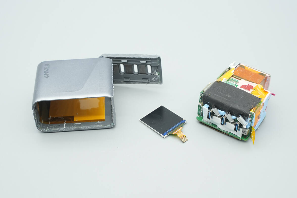 Teardown of Anker Prime 160W Charger with Smart Display (A2687)-Chargerlab