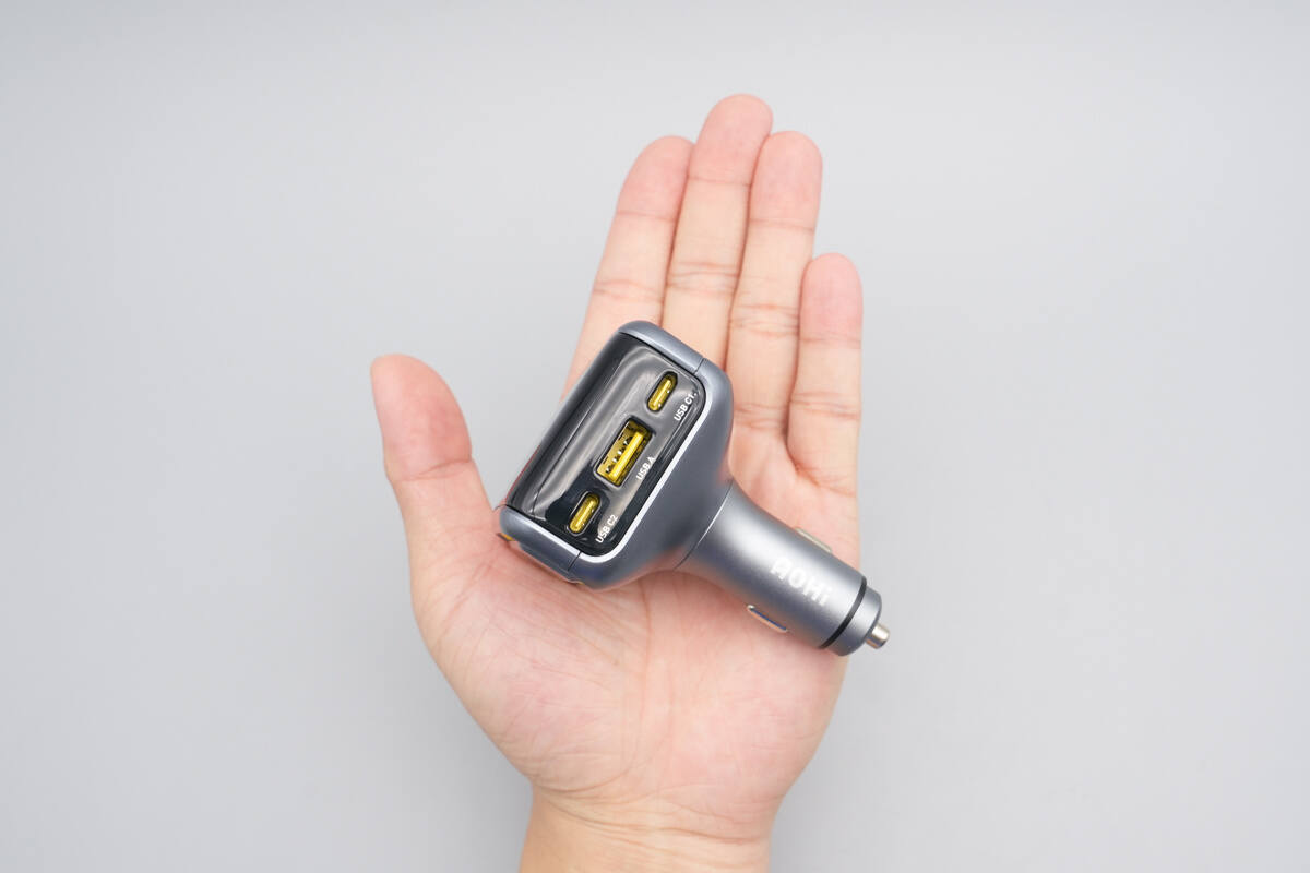 Teardown of AOHi THE FUTURE AI PD GaN+ 170W 3-Port LED Display Fast Car Charger (AOC-S009)-Chargerlab