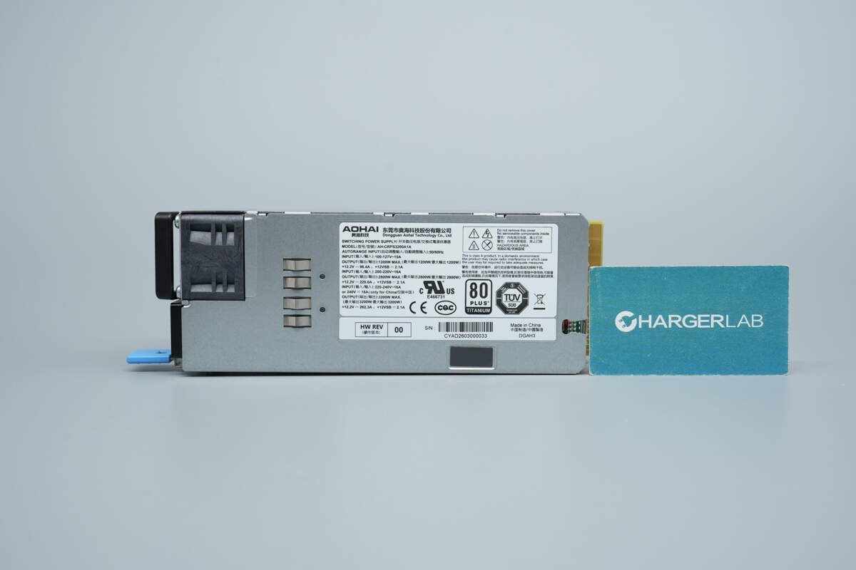Teardown of Aohai Technology 3200W 80 PLUS Titanium Server Power Supply (AH-CRPS3200A1A)-Chargerlab