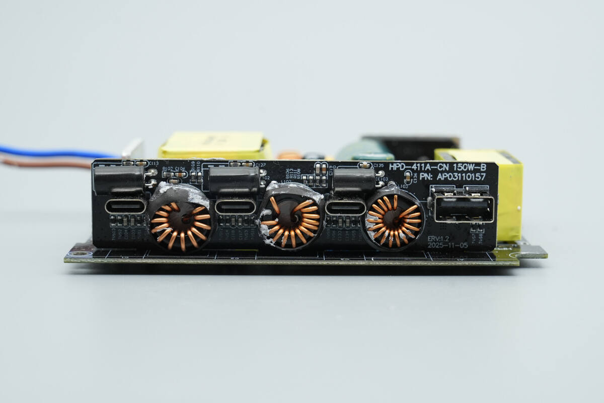 Teardown of Lenovo thinkplus FLUXO 150W GaN Desktop Charging Station (CSFO150A4)-Chargerlab