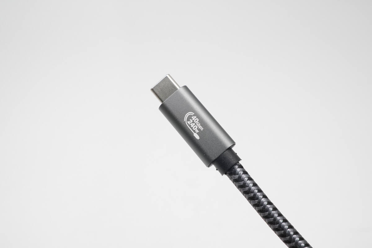 Teardown of EcoFlow 240W USB4 Fast Charging Braided Cable-Chargerlab