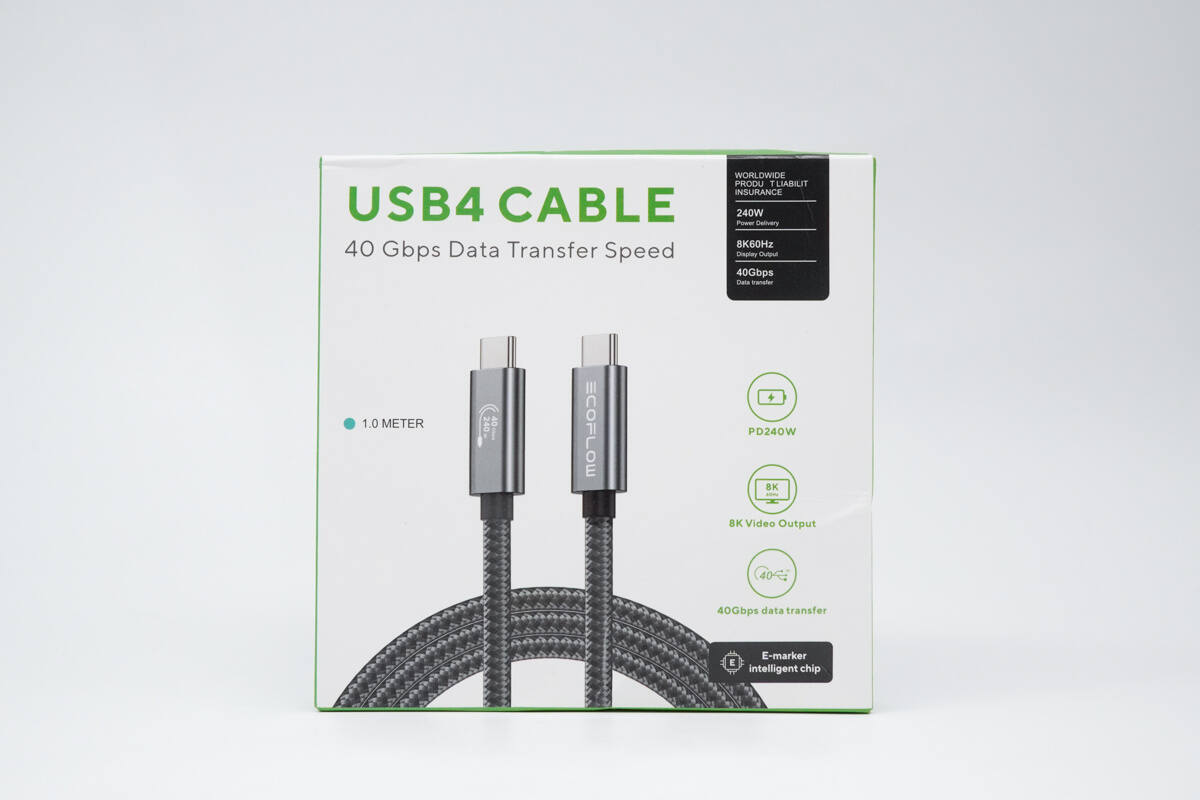 Teardown of EcoFlow 240W USB4 Fast Charging Braided Cable-Chargerlab