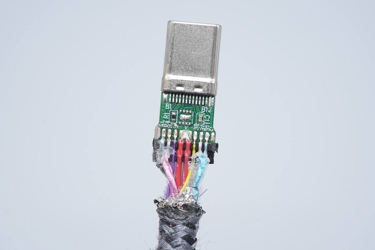 Teardown of EcoFlow 240W USB4 Fast Charging Braided Cable-Chargerlab