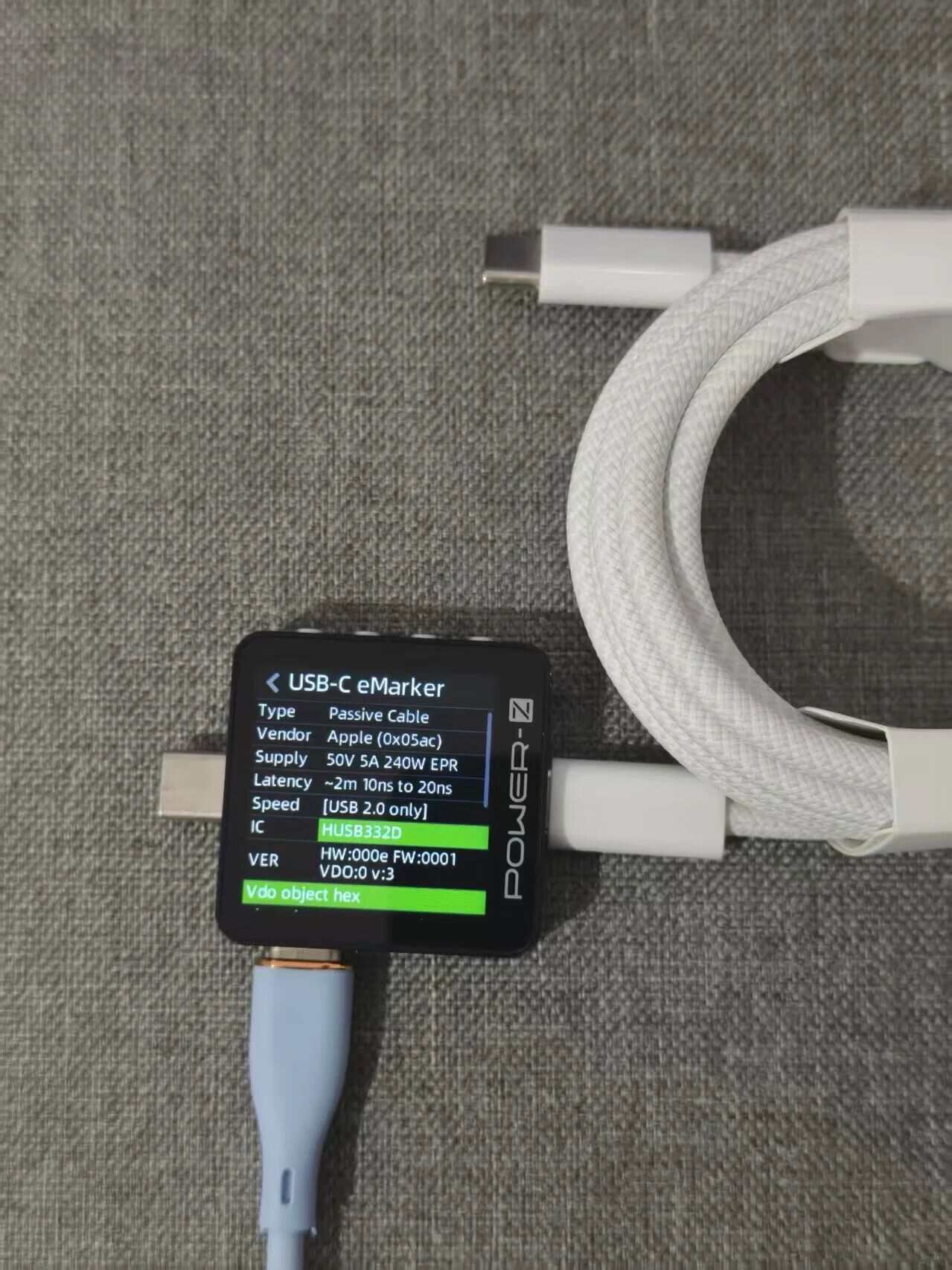 New Firmware Preview: ChargerLAB POWER-Z KM003C to Support Apple Cable SN Identification-Chargerlab