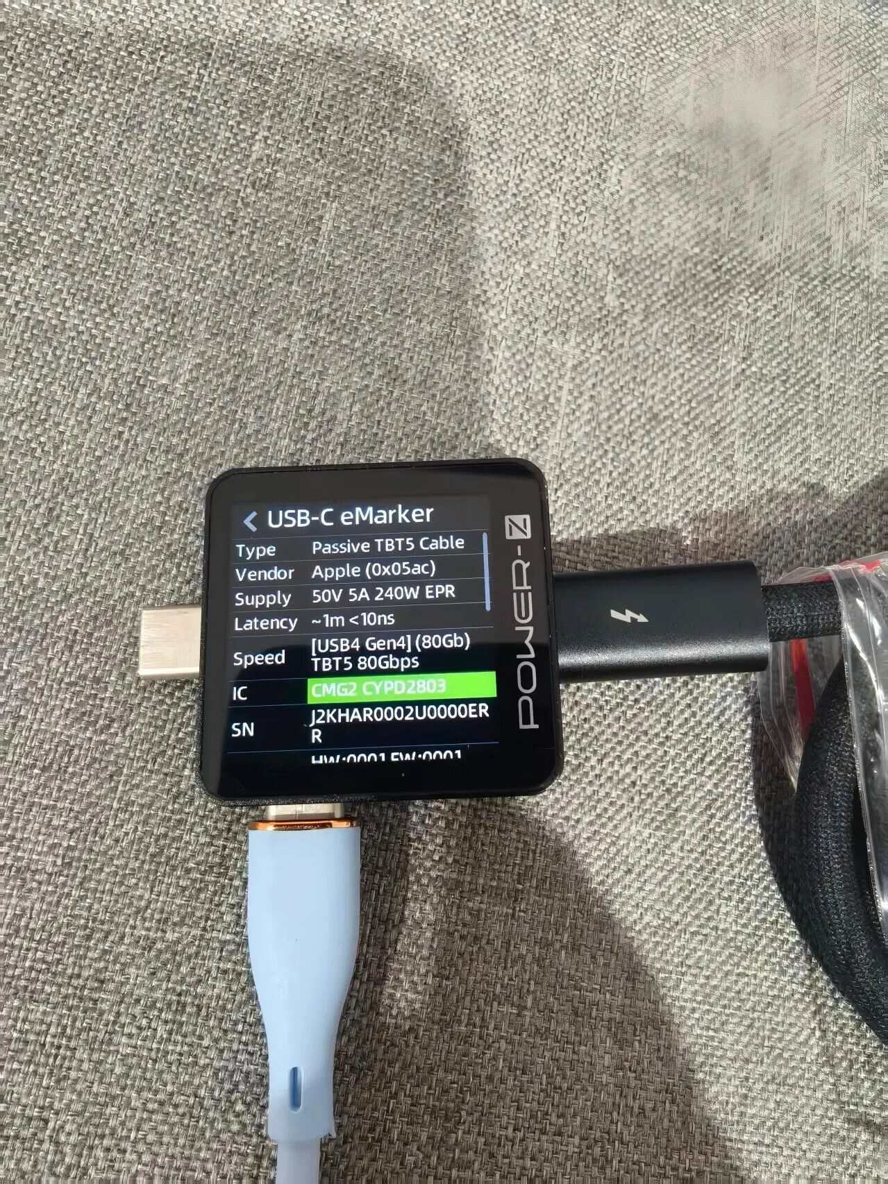 New Firmware Preview: ChargerLAB POWER-Z KM003C to Support Apple Cable SN Identification-Chargerlab