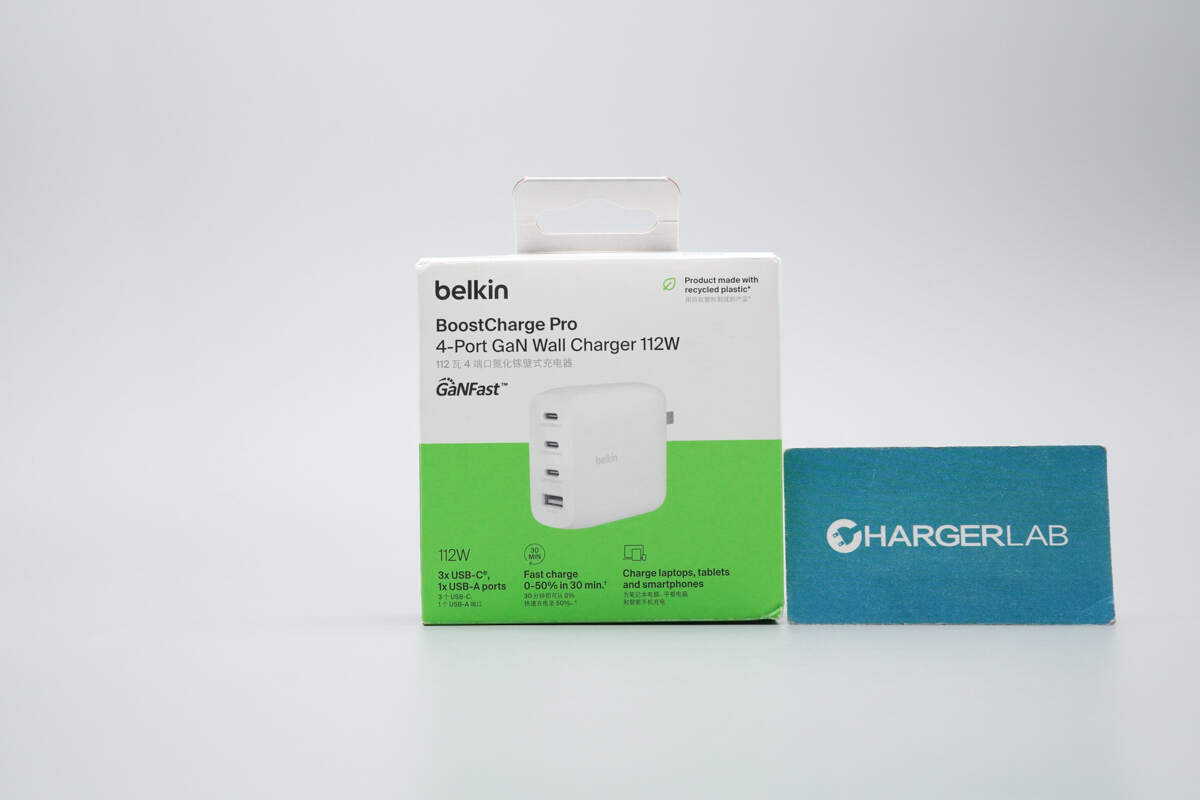 Teardown of Belkin 112W 4-Port GaN Charger (WCH017yz)-Chargerlab