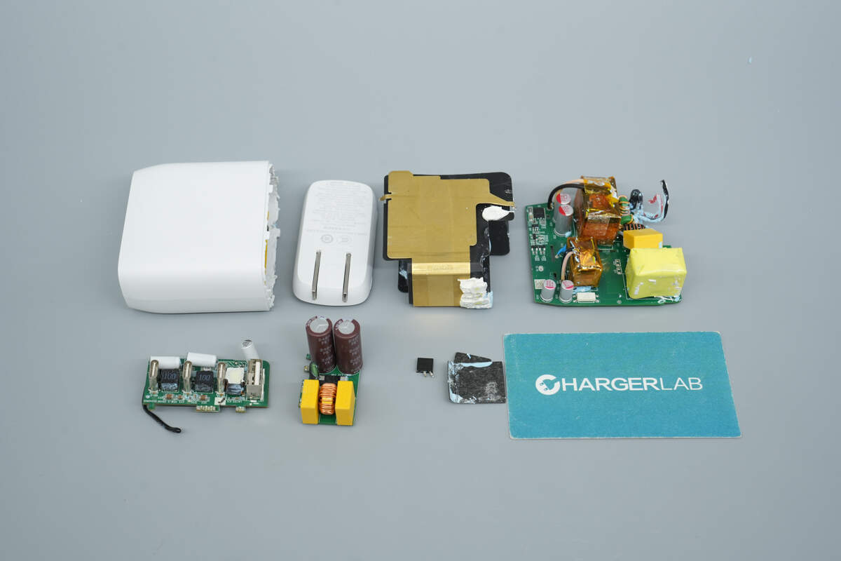 Teardown of Belkin 112W 4-Port GaN Charger (WCH017yz)-Chargerlab