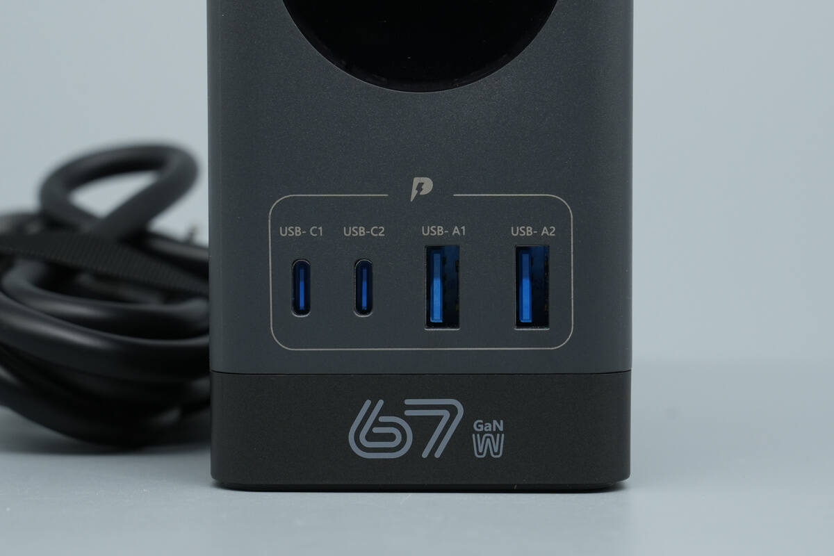 Teardown of BULL 67W GaN Digital Display Power Strip (GNV-ML1676)-Chargerlab