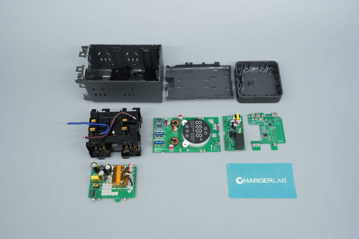 Teardown of BULL 67W GaN Digital Display Power Strip (GNV-ML1676)-Chargerlab
