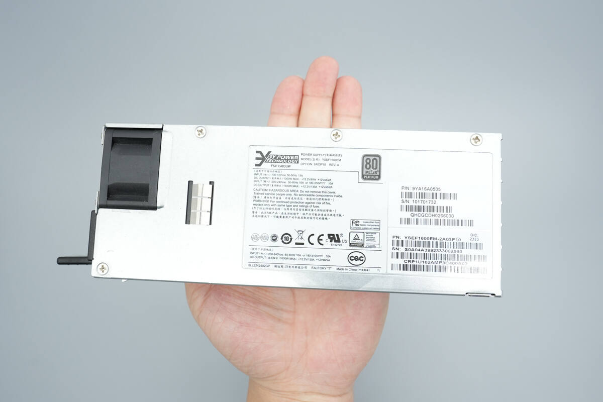 Teardown of 3Y POWER 1600W SiC Server Power Supply (YSEF1600EM)-Chargerlab