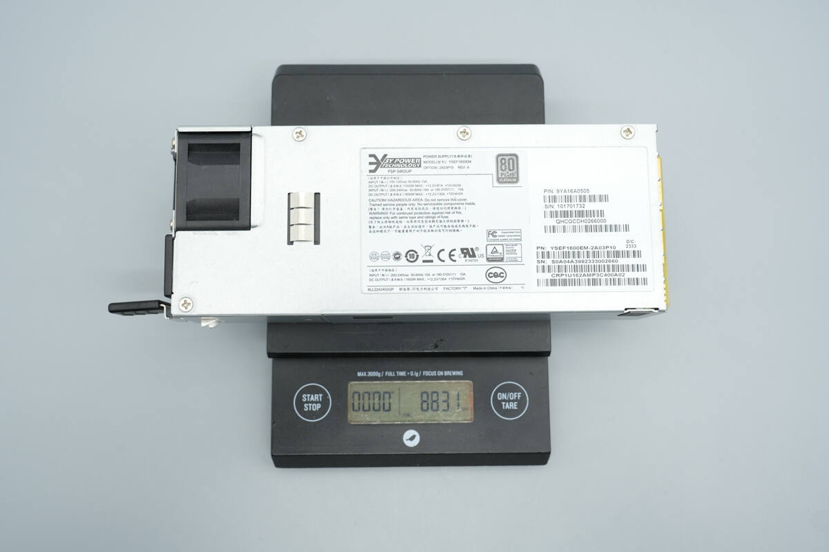 Teardown of 3Y POWER 1600W SiC Server Power Supply (YSEF1600EM)-Chargerlab