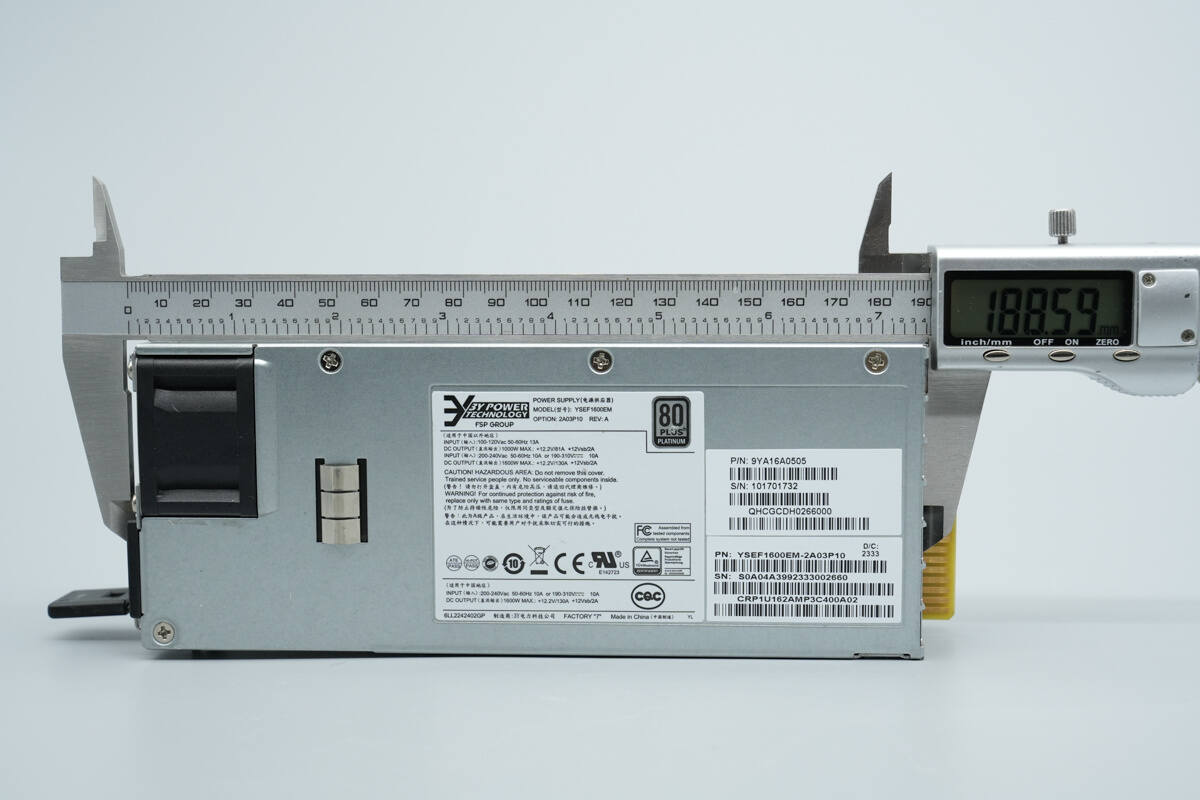 Teardown of 3Y POWER 1600W SiC Server Power Supply (YSEF1600EM)-Chargerlab