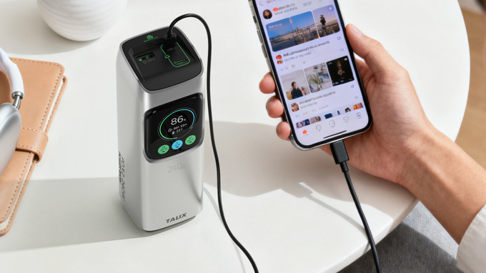 TALIX Zeta PD 3.2 240W Power Bank Redefines Mobile Energy Storage Standards