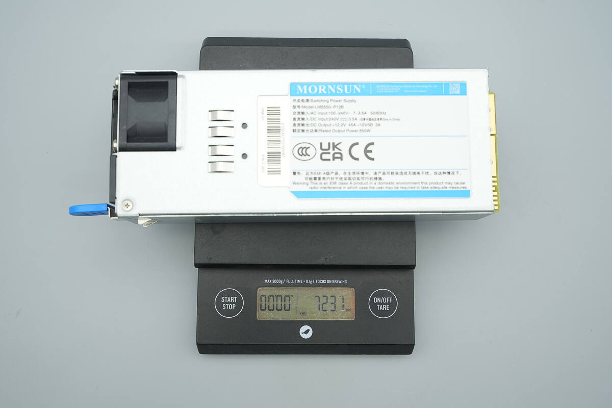 Teardown of MORNSUN 550W Platinum SiC Server Power Supply (LMS550-P12B)-Chargerlab