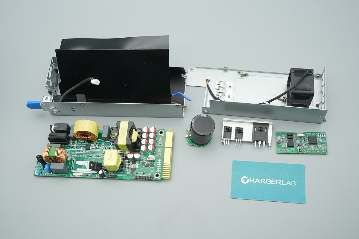 Teardown of MORNSUN 550W Platinum SiC Server Power Supply (LMS550-P12B)-Chargerlab