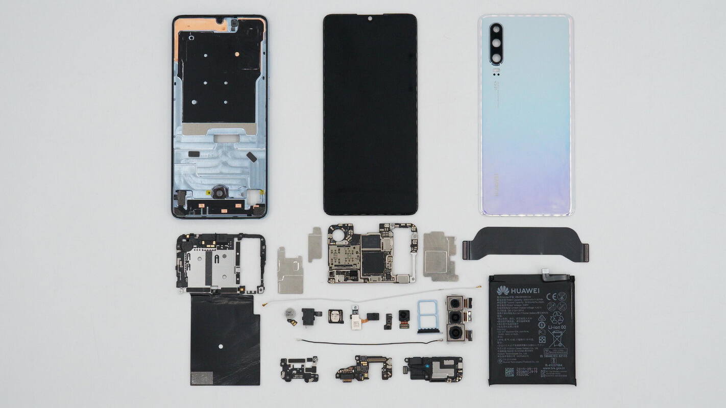 Teardown of Huawei P30-Chargerlab