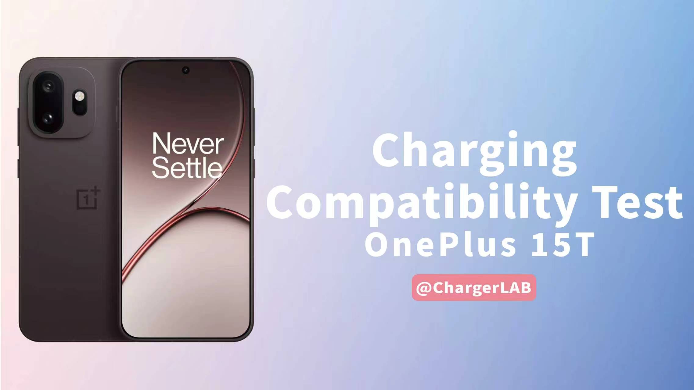 PPS &amp; UFCS Supported | Charging Compatibility Test of OnePlus 15T