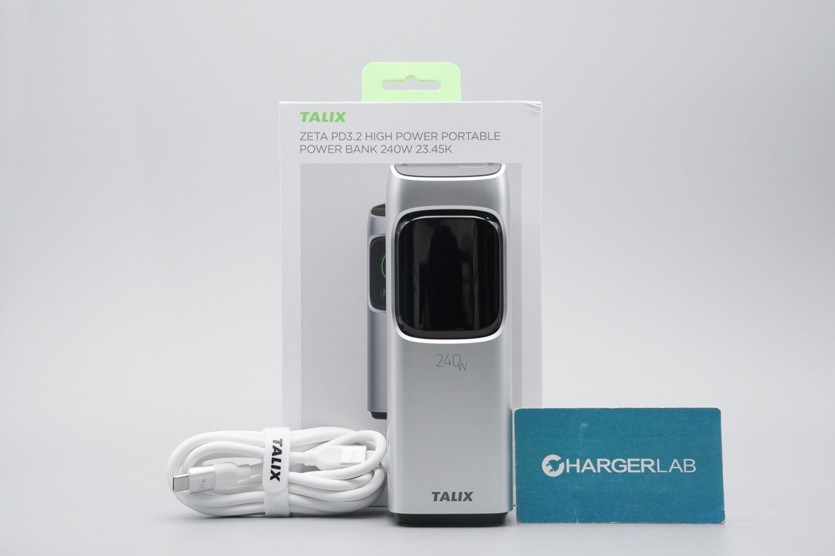 Review of TALIX Zeta 240W PD3.2 Charger-Chargerlab