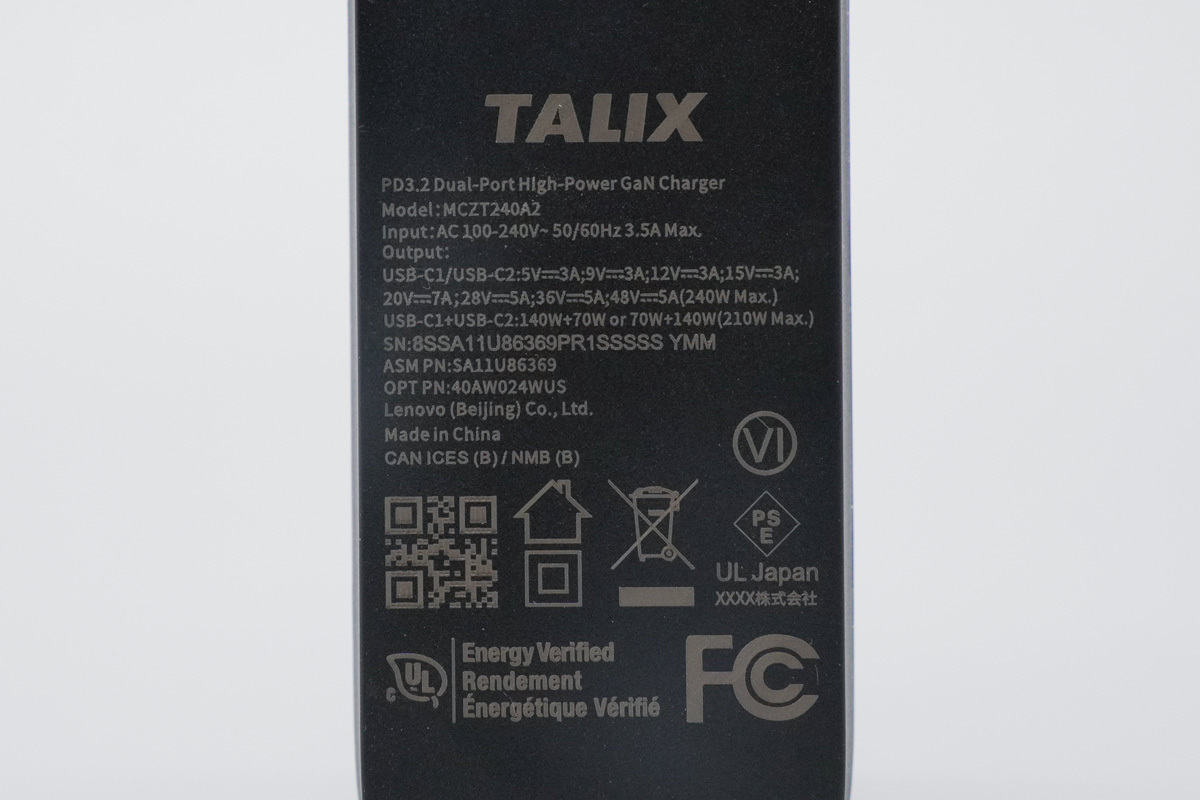Review of TALIX Zeta 240W PD3.2 Charger-Chargerlab