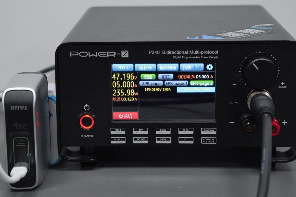 Review of TALIX Zeta 240W PD3.2 Charger-Chargerlab