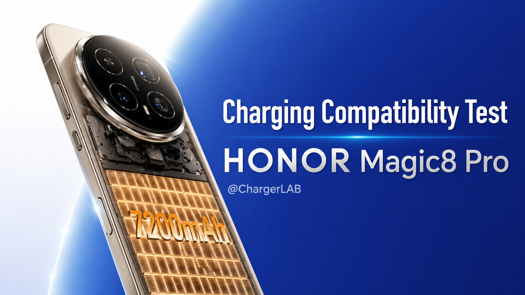 100W PPS | Charging Compatibility Test of HONOR Magic8 Pro