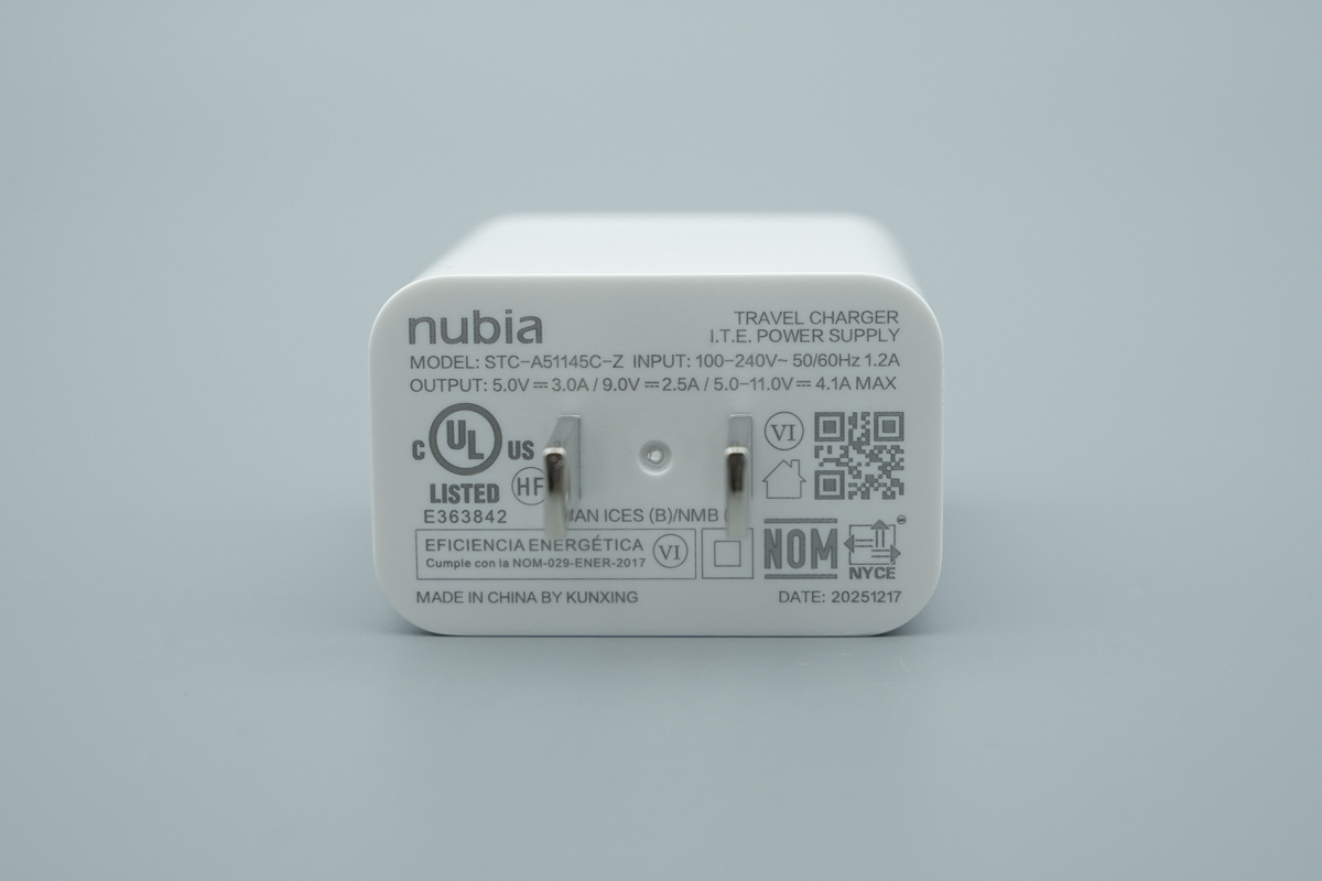 Teardown ofNubia 45W Original Charger (US Version)-Chargerlab