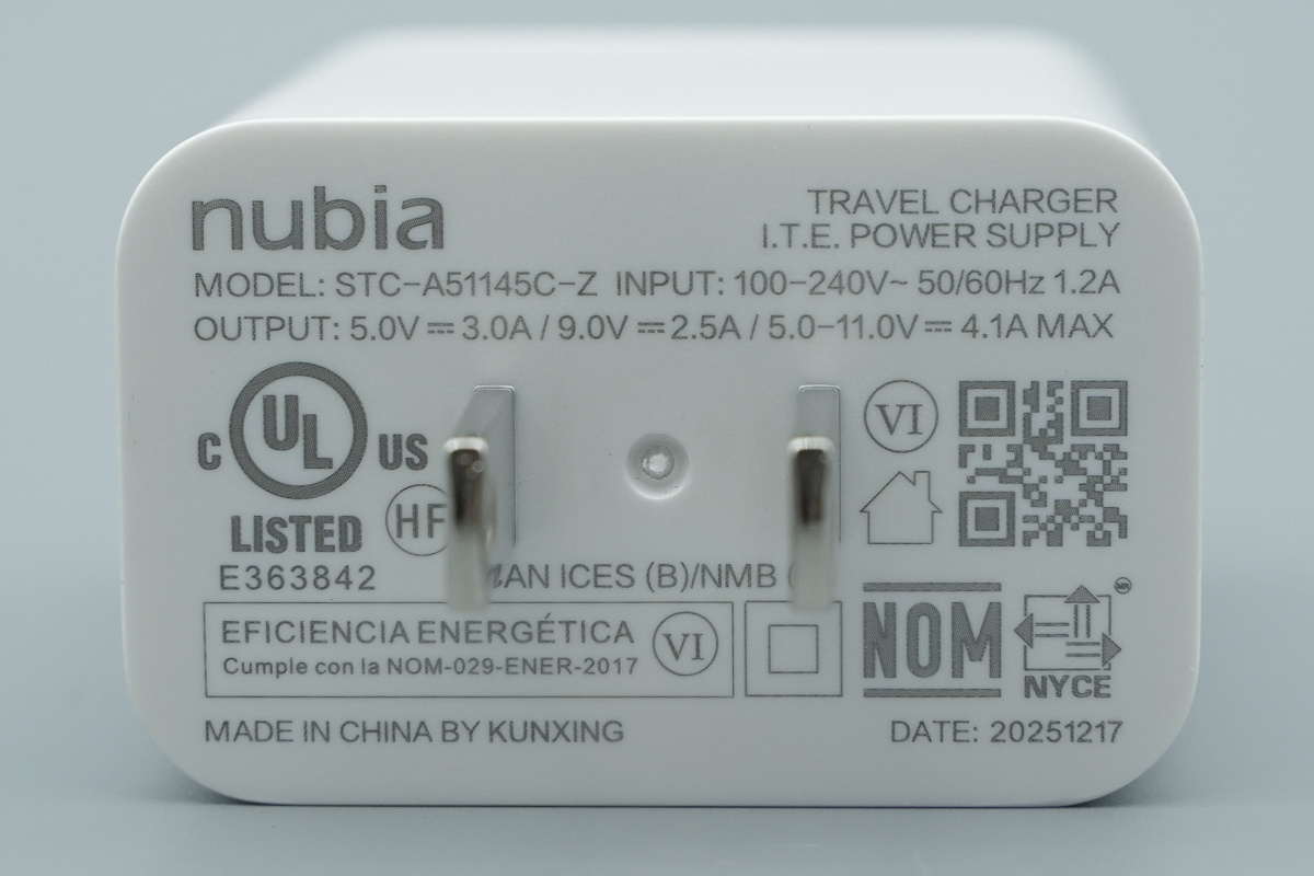 Teardown ofNubia 45W Original Charger (US Version)-Chargerlab
