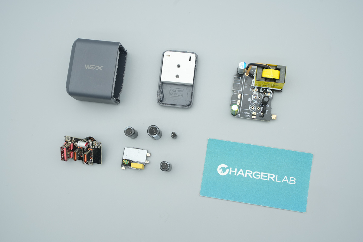 Teardown of the WEX 65W SiC Charger-Chargerlab