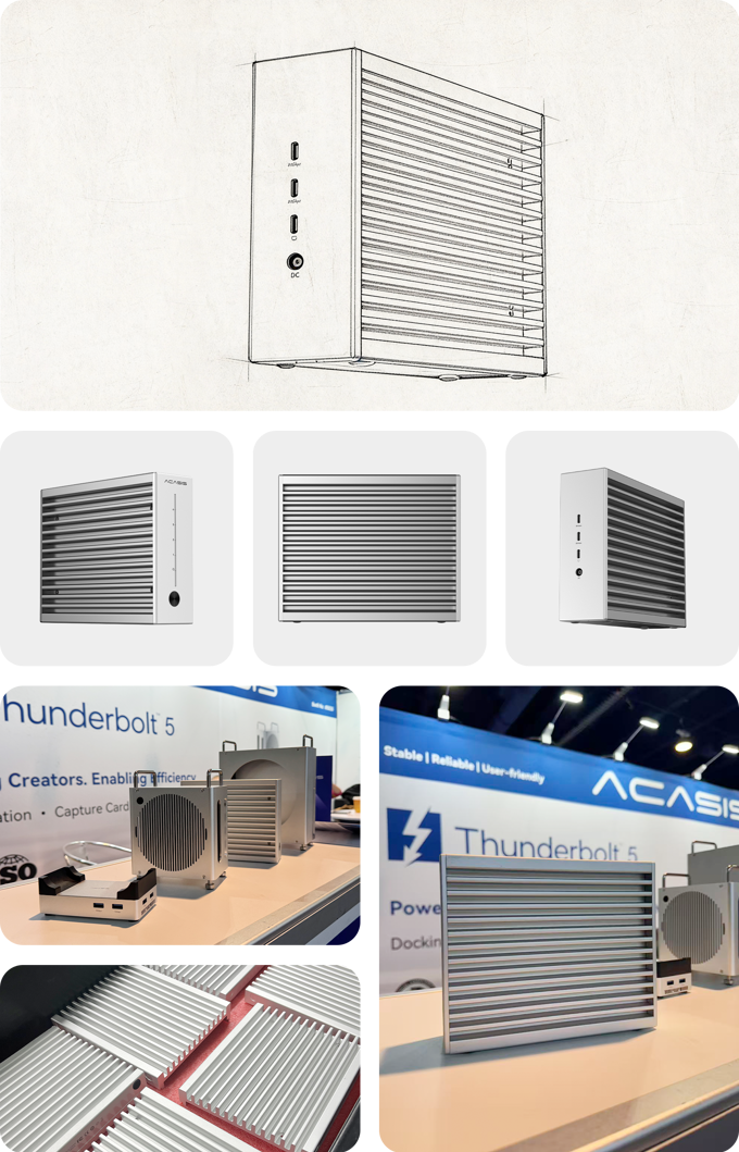 ACASIS 80Gbps Storage:The Ultimate Powerhouse for AI and Creative Pros-Chargerlab