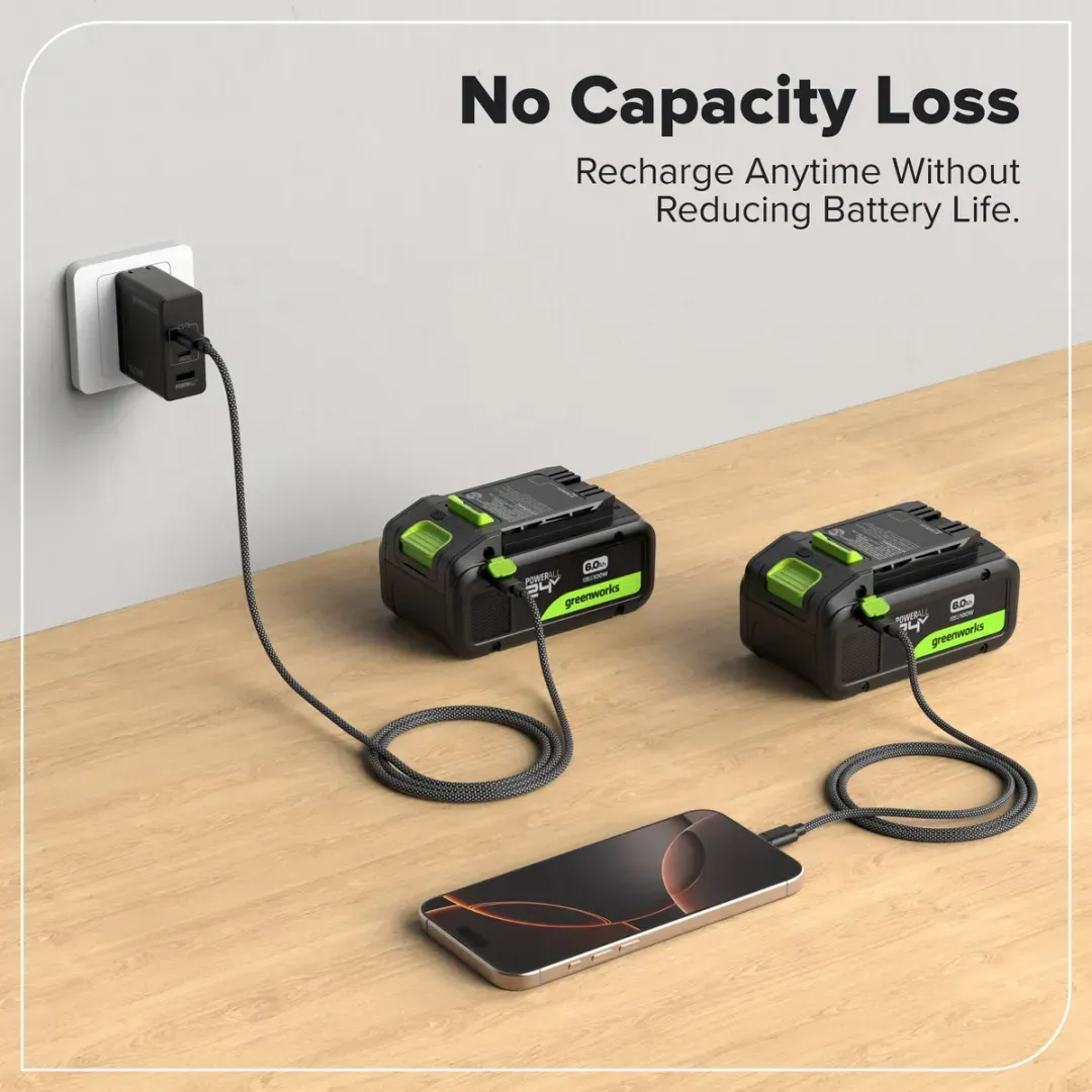 Breaking the Proprietary Barrier: Greenworks Unveils 100W USB-C Enabled Battery Pack-Chargerlab