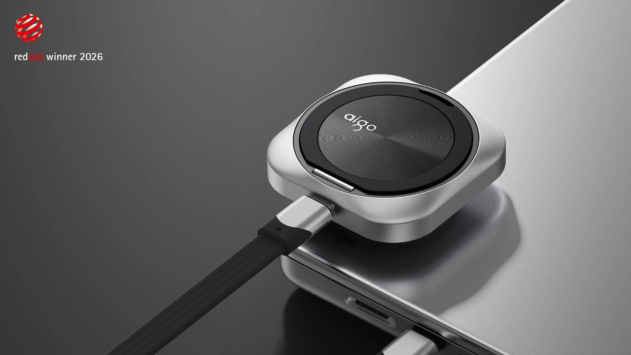 Red Dot Design Award Winner! aigo P5 Magnetic Portable SSD-Chargerlab