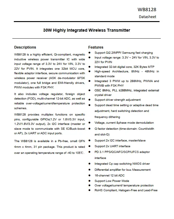 ConvenientPower WB8128: Powering the Future of 30W Magnetic Fast Charging-Chargerlab