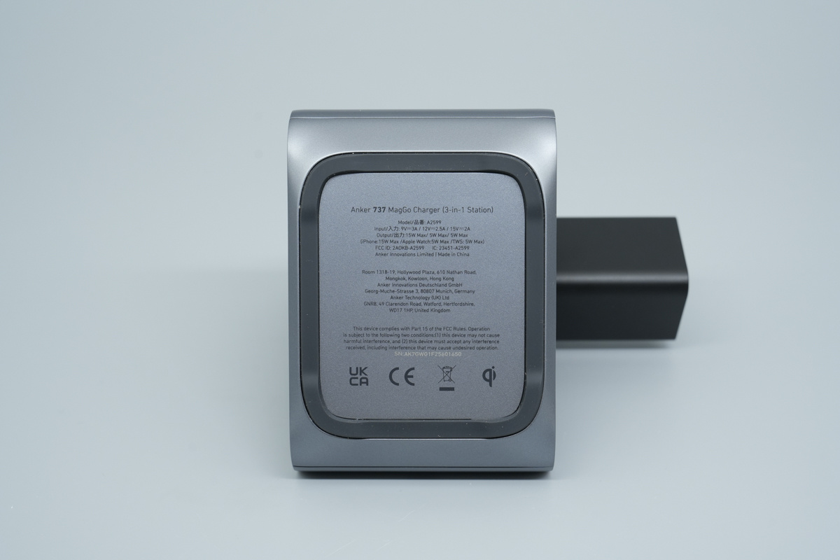 Teardown of the Anker737 MagGo 3-in-1 Wireless Charger-Chargerlab