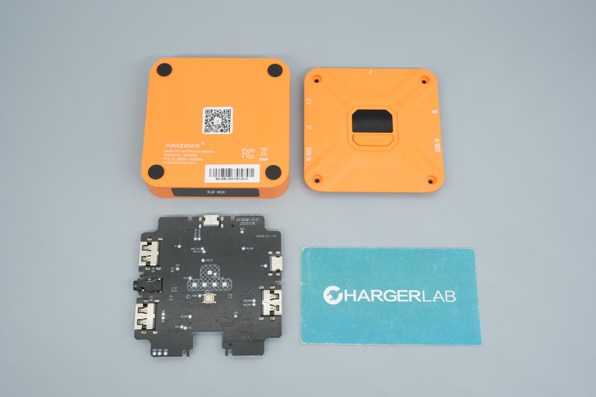 Teardown of AIMZENIX Mobile Gaming Keyboard and Mouse Adapter-Chargerlab
