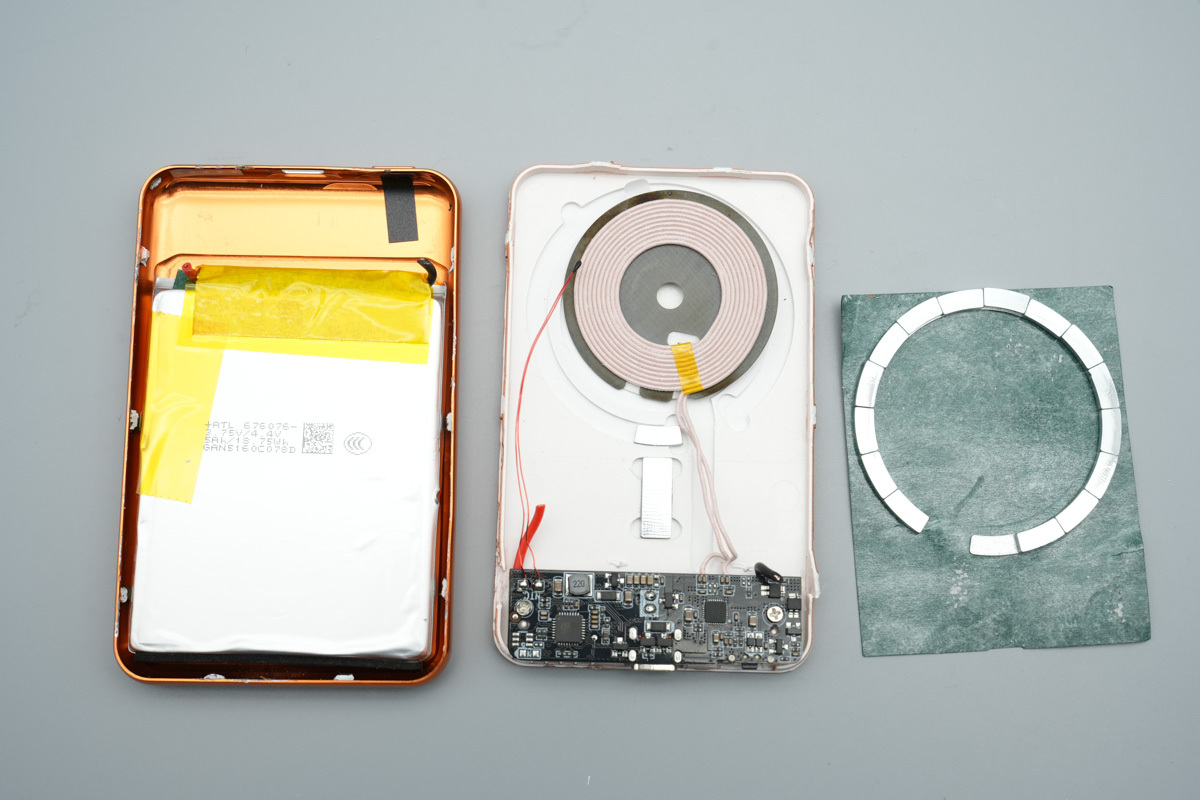 Teardown of the WiWU Silver Seraph Alloy Unibody Power Bank-Chargerlab