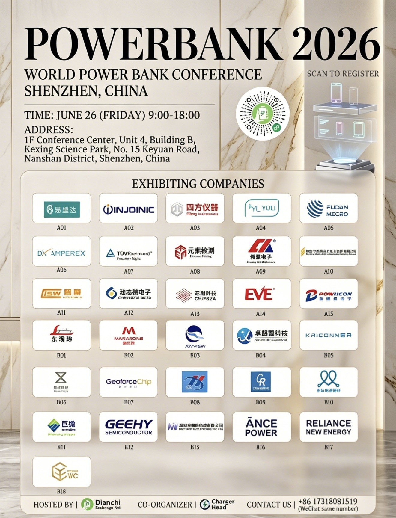 31 Industry Giants, One Goal | POWERBANK 2026 is Coming!-Chargerlab