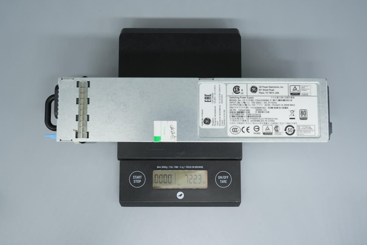 Teardown ofthe GE CSAC0250BZ 250W 80 PLUS Platinum Server Power Supply-Chargerlab