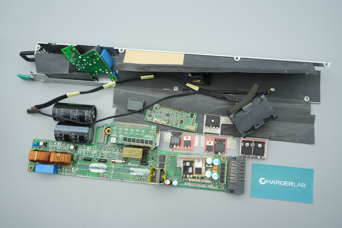 Teardown of the Delta 3000W SiC Server PSU (DPS-3000AB-22A)-Chargerlab
