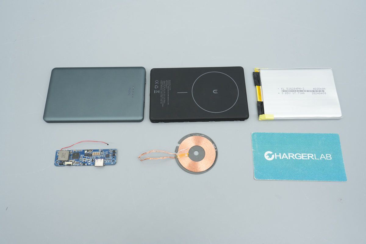 Teardown of the haha TRAVEL Ultra Slim Magnetic Wireless Powerbank 5000mAh-Chargerlab