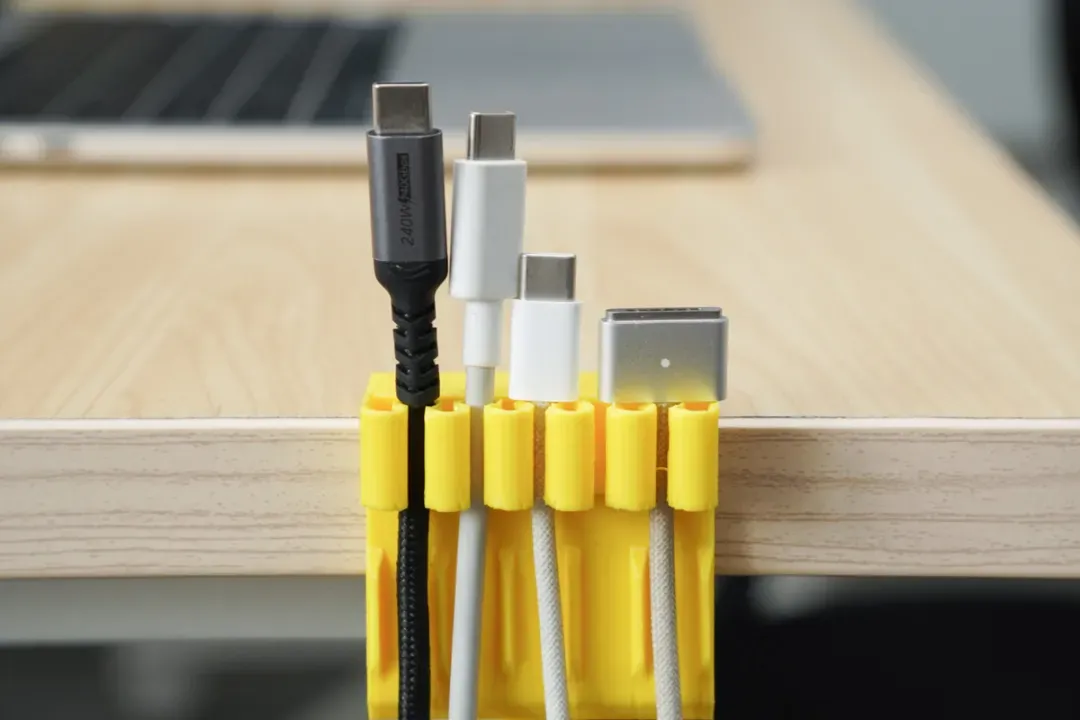 Declutter Your Desk, The 3D-Printed “5-Port Cable Savior” You Need-Chargerlab