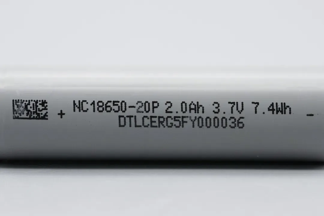 Dongteng Lithium NC18650-20P Full-Tab Cell | Setting a New Standard for Fast Charging and High Power-Chargerlab
