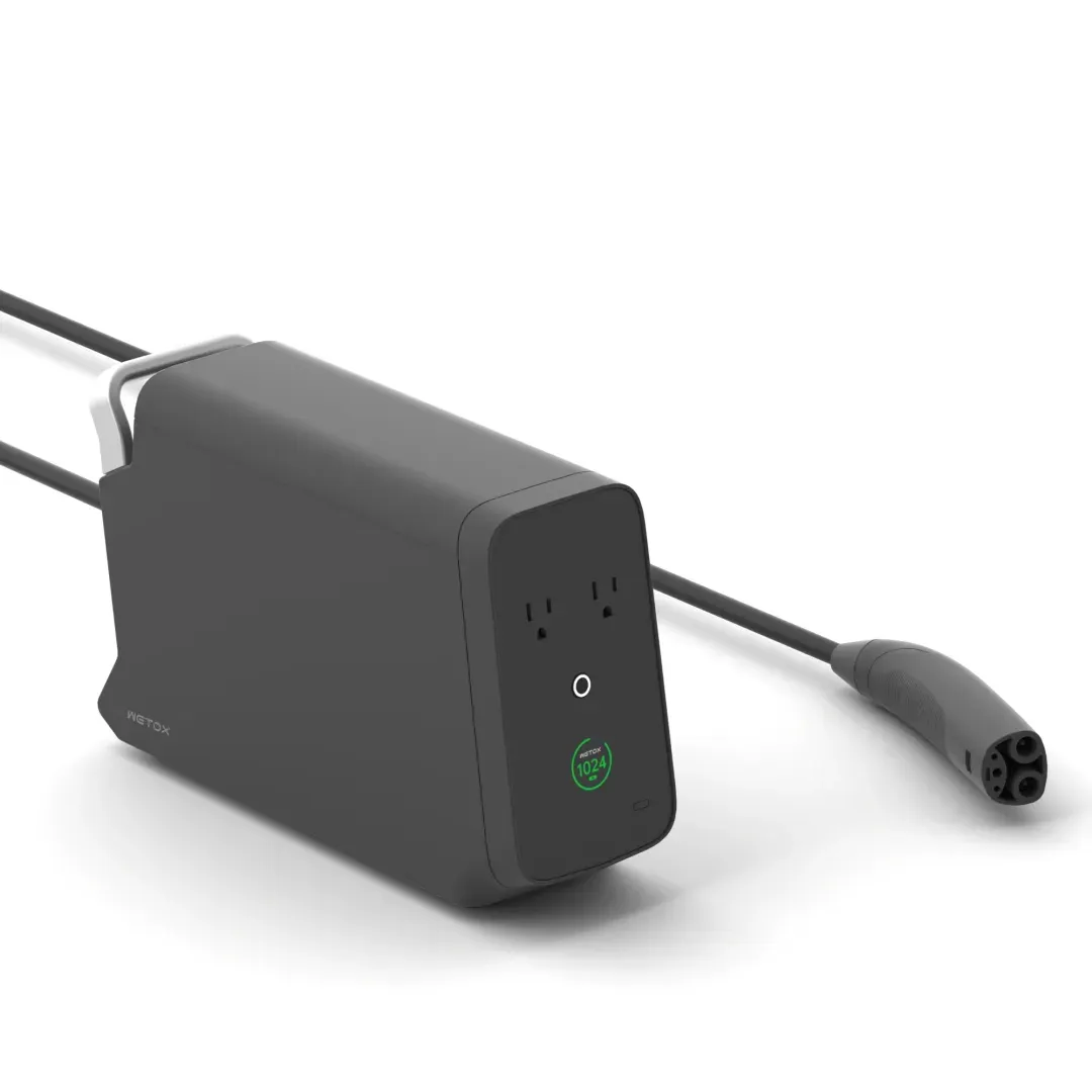 WETOX V2L Discharger Hits Kickstarter | Turn Your Tesla into a Rolling Power Grid-Chargerlab