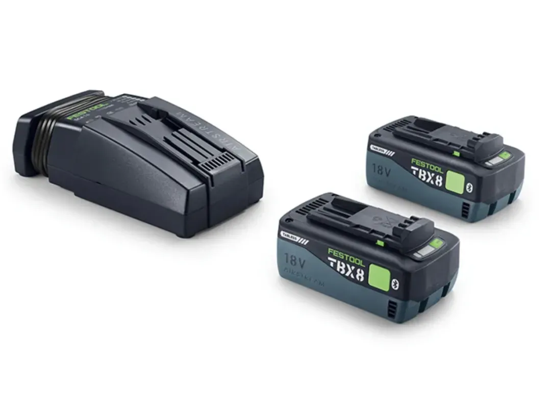 Festool Unveils 18V TBX Tabless Battery Packs-Chargerlab